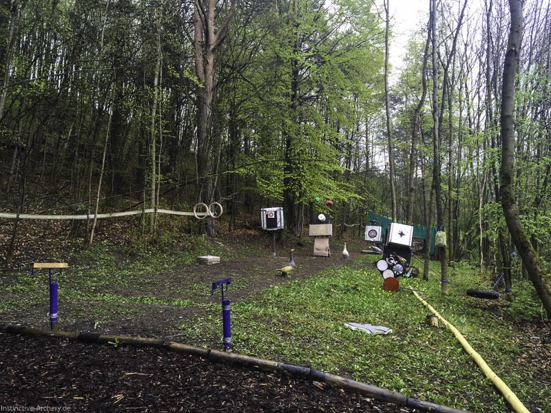 Wetter getrotzt - Schießspiele Dornig Schützen 29-bogenschiessen I A 001 April 16 4970-bogenschiessen