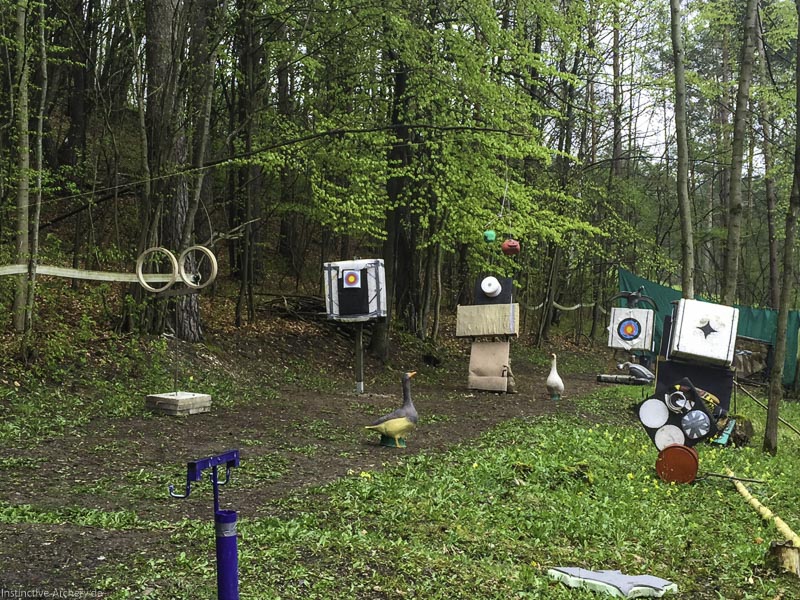 Wetter getrotzt - Schießspiele Dornig Schützen 28-bogenschiessen I A 002 April 16 4971-bogenschiessen