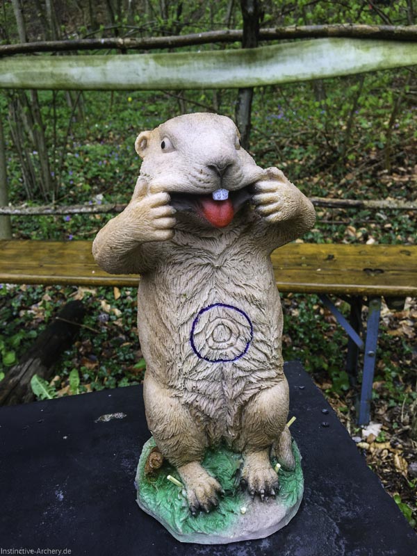 Wetter getrotzt - Schießspiele Dornig Schützen 4-bogenschiessen I A 003 April 16 4972-bogenschiessen