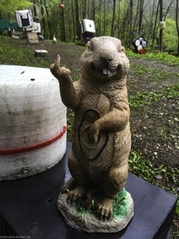 Wetter getrotzt - Schießspiele Dornig Schützen 3-bogenschiessen I A 004 April 16 4973-bogenschiessen