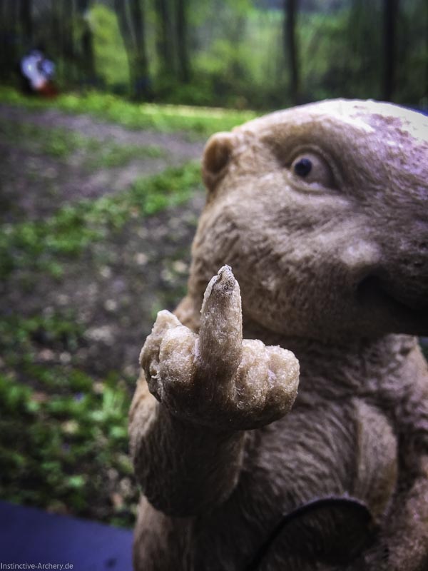 Wetter getrotzt - Schießspiele Dornig Schützen 2-bogenschiessen I A 005 April 16 4974-bogenschiessen