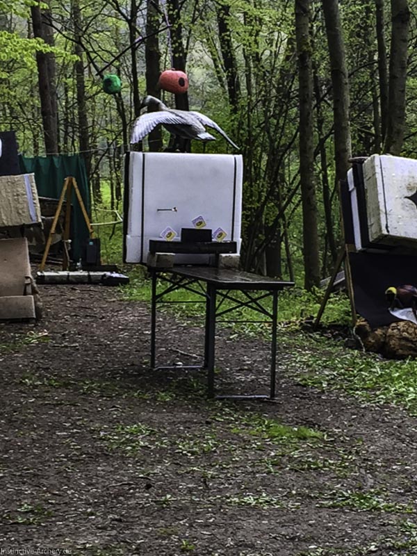 Wetter getrotzt - Schießspiele Dornig Schützen 20-bogenschiessen I A 018 April 16 4987-bogenschiessen