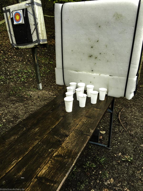 Wetter getrotzt - Schießspiele Dornig Schützen 17-bogenschiessen I A 022 April 16 4991-bogenschiessen