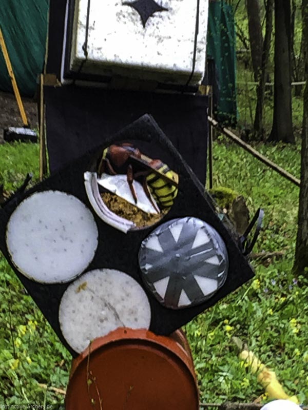 Wetter getrotzt - Schießspiele Dornig Schützen 14-bogenschiessen I A 030 April 16 4999-bogenschiessen