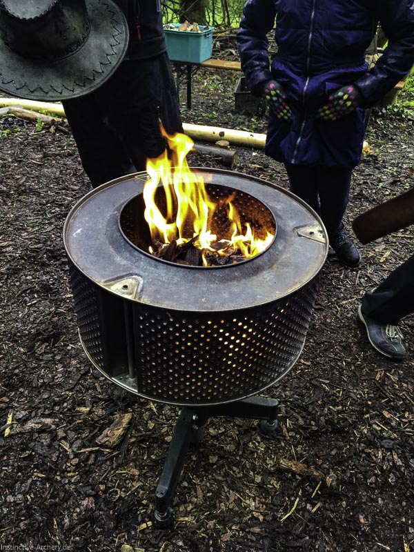 Wetter getrotzt - Schießspiele Dornig Schützen 9-bogenschiessen I A 037 April 16 5007-bogenschiessen