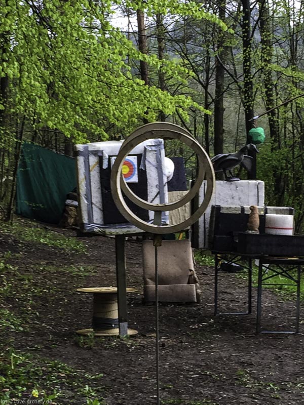 Wetter getrotzt - Schießspiele Dornig Schützen 1-bogenschiessen I A 049 April 16 5018-bogenschiessen