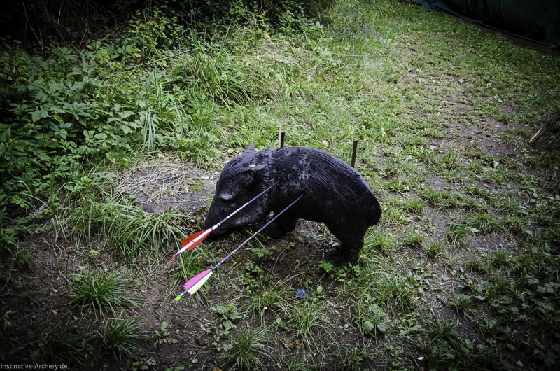 3D Bogenparcours am Geierfelsen in Pruppach 6-bogenschiessen I A 006 August 16 1140-bogenschiessen