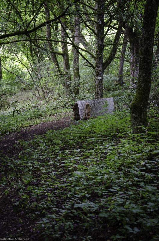 3D Bogenparcours am Geierfelsen in Pruppach 8-bogenschiessen I A 008 August 16 1143-bogenschiessen