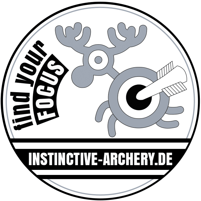 Button gesamt Instinctive Archerybeschnitten-bogenschiessen