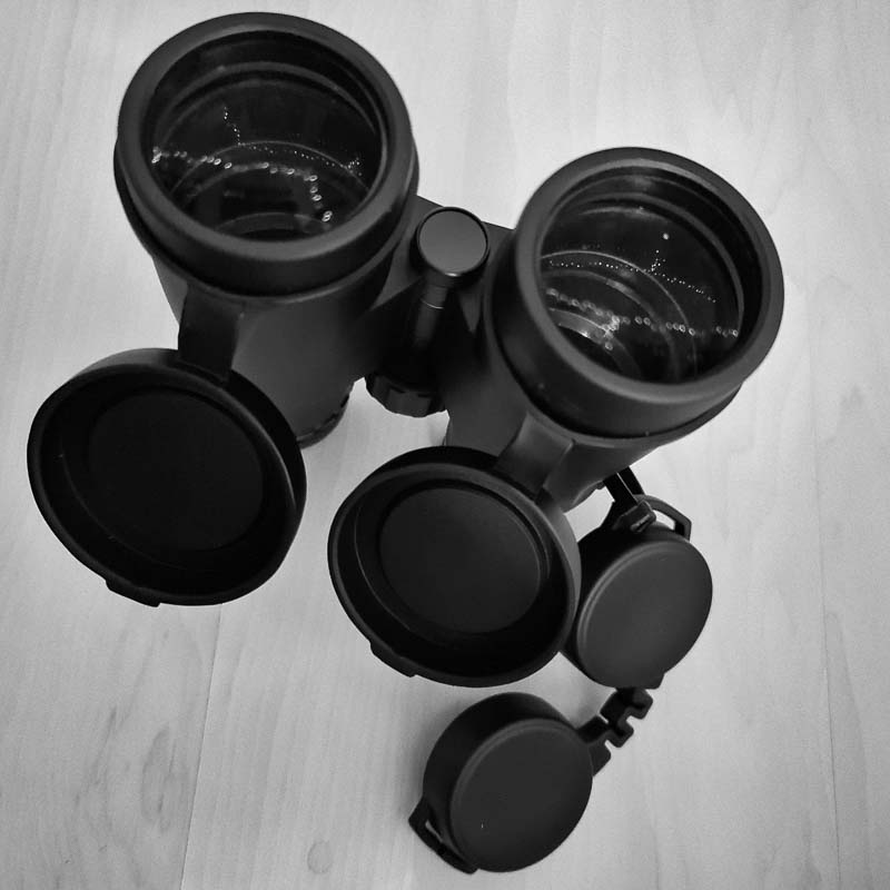 Fernglas für intuitives/instinktives Bogenschießen - Unsinn, oder nicht? 4-bogenschiessen Fernglas Omegon Draufsicht