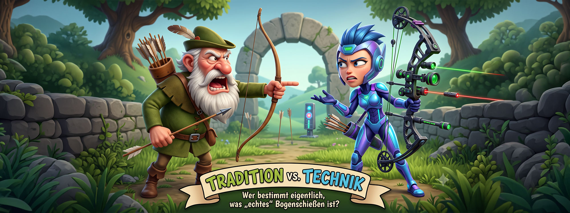 Traditionell vs Technik